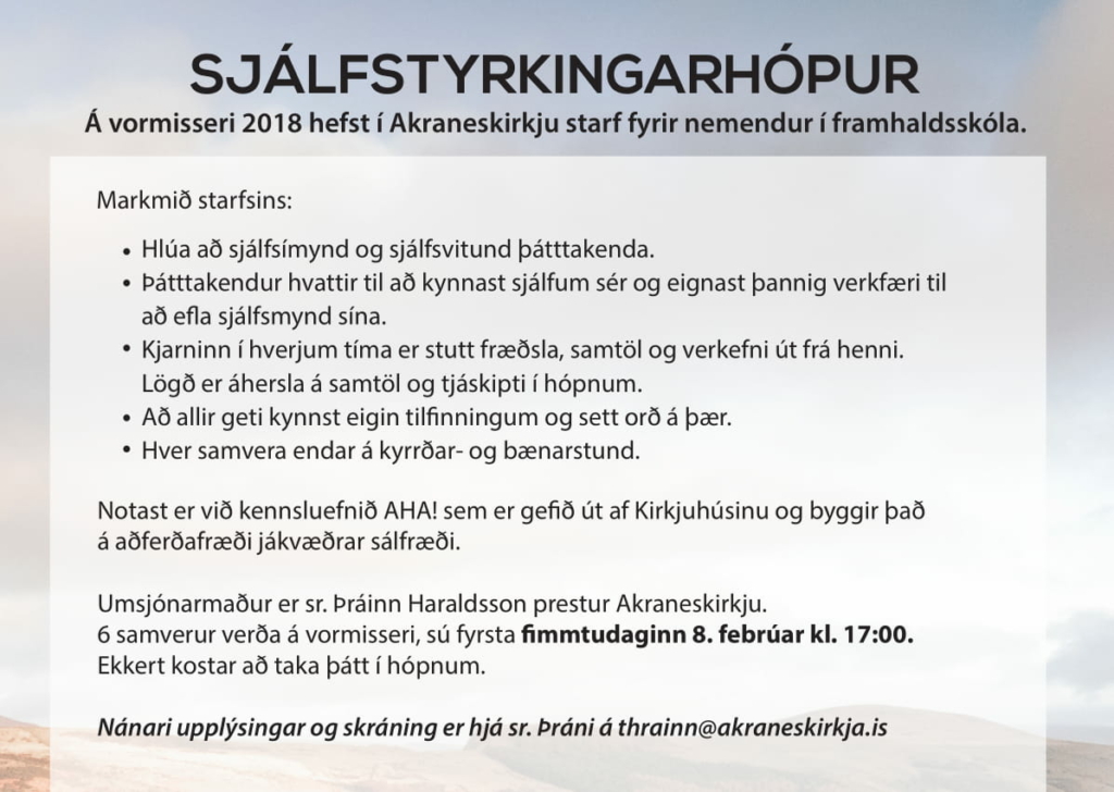 Sjálfstyrkingarhópur2018-1